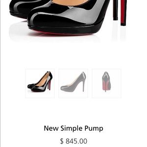 Christian Louboutin  New Simple Pump